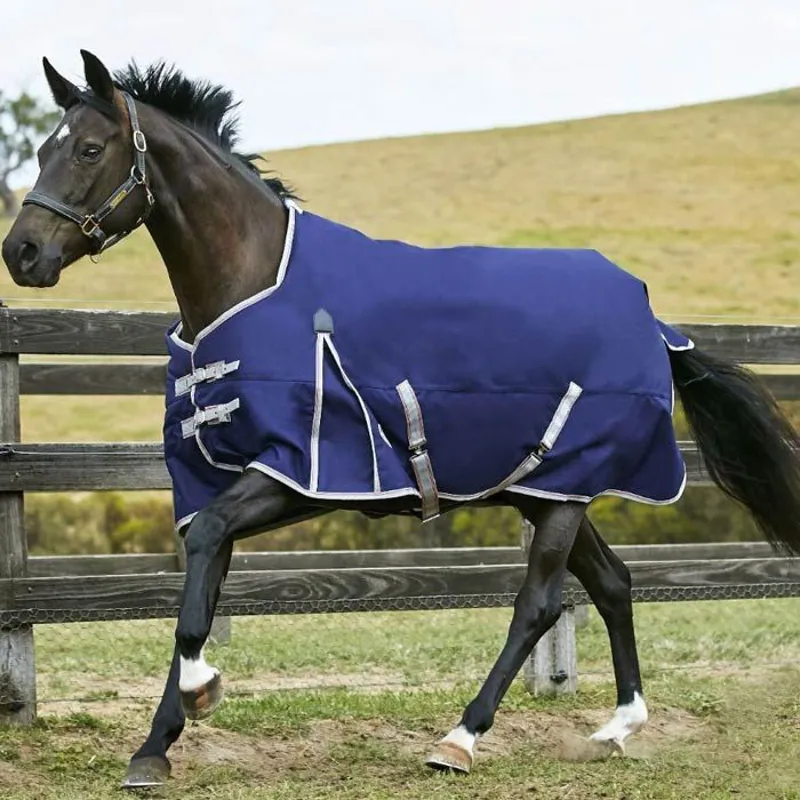 Weatherbeeta Standard Essential 50g Rug Navy/Silver/Red
